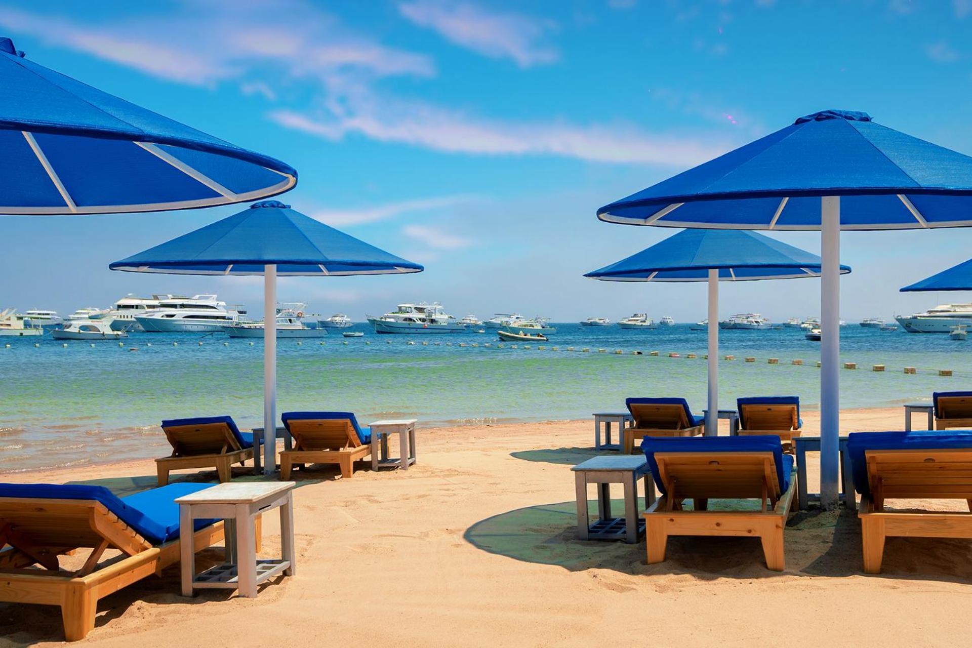 Pickalbatros Blu Spa Resort - Adults Friendly 16 Years Plus- Ultra All-Inclusive Хургада Екстер'єр фото Beach at the InterContinental